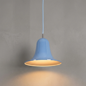 Panton Bell Pendant Lamp - Light Serene Blue Nordic Aesthetic Studio Preview | HoaiLamp
