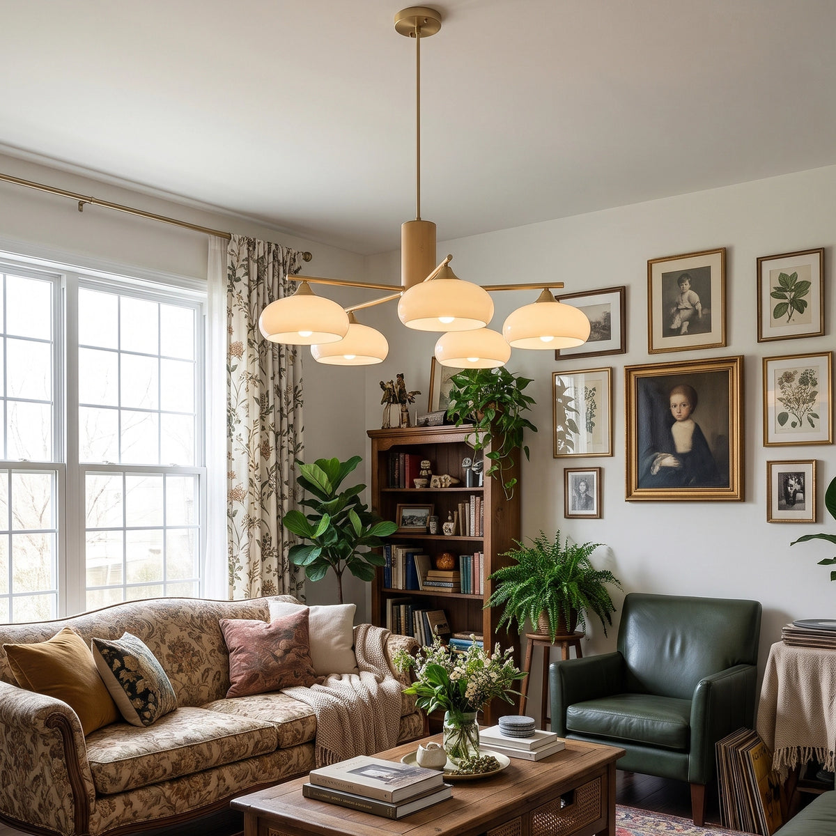 Porcino Glass Chandelier