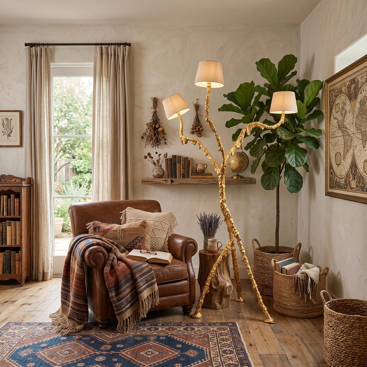 Ramus Sculptural Branch Floor Lamp