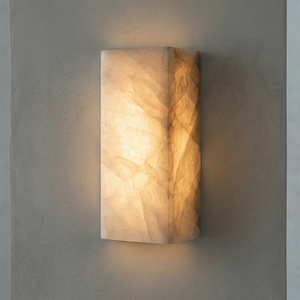 Rectangular Alabaster Wall Light - Standard Versatile Medium Scale | HoaiLamp