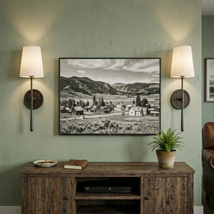 Rhoades Wall Sconce - Sophisticated Living Room Fireplace | HoaiLamp