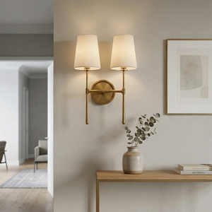 Rhoades 2-Light Wall Sconce - Living Room Fireplace | HoaiLamp