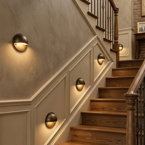 Rowanlux Arc Wall Sconce - Sophisticated Stairwell Path Lighting | HoaiLamp
