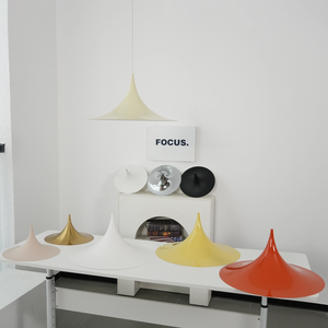 Sami Trumpet Pendant Light - Playful Colorful Lampshade Collection Showcase | HoaiLamp