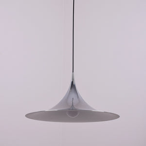 Sami Trumpet Pendant Light - Mirror Chrome Silver Glossy Metallic Silhouette | HoaiLamp