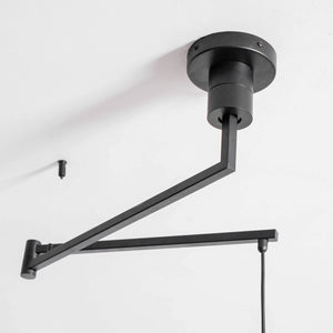 Saturno Tiered Ring Pendant Light - Swing Arm Wall Bracket Detail | HoaiLamp