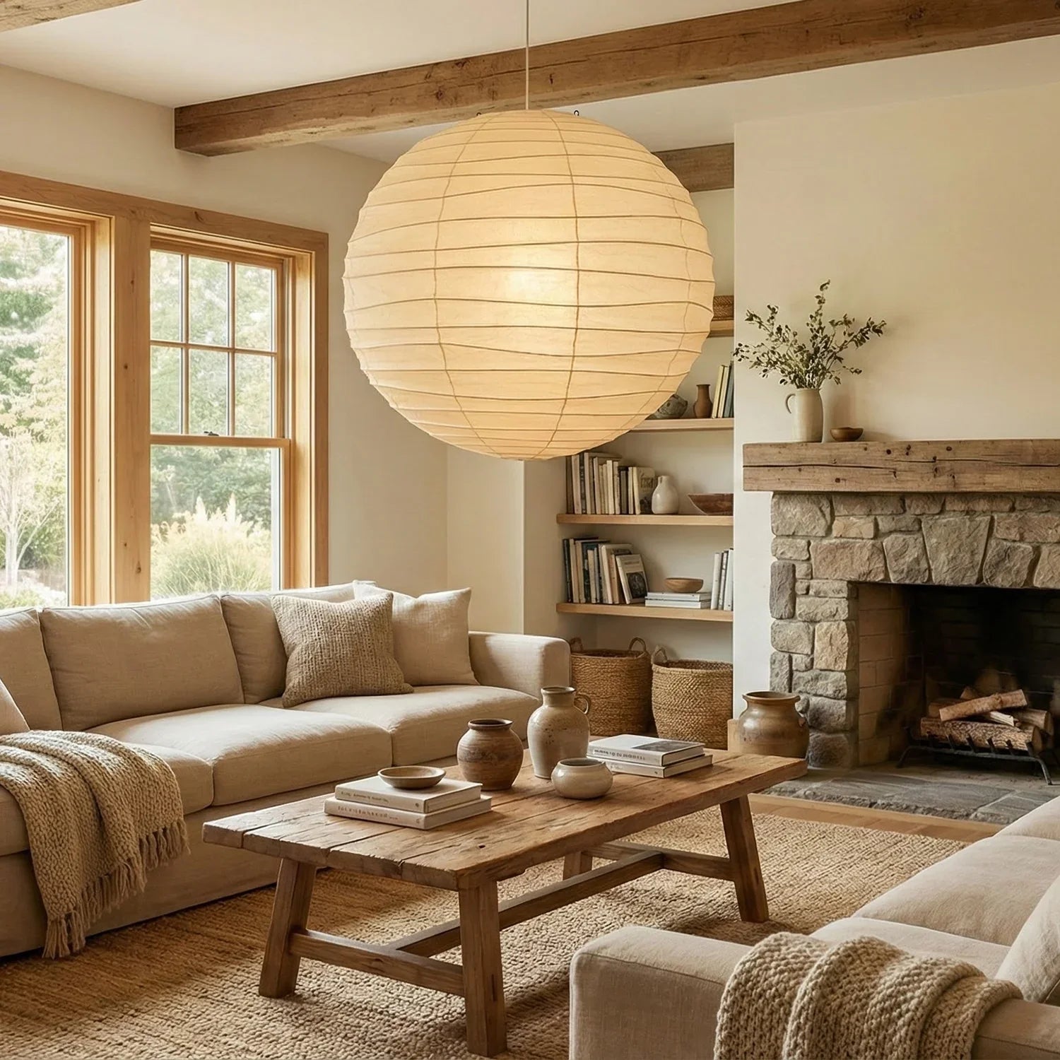 Akari Spherical D Series Pendant Light