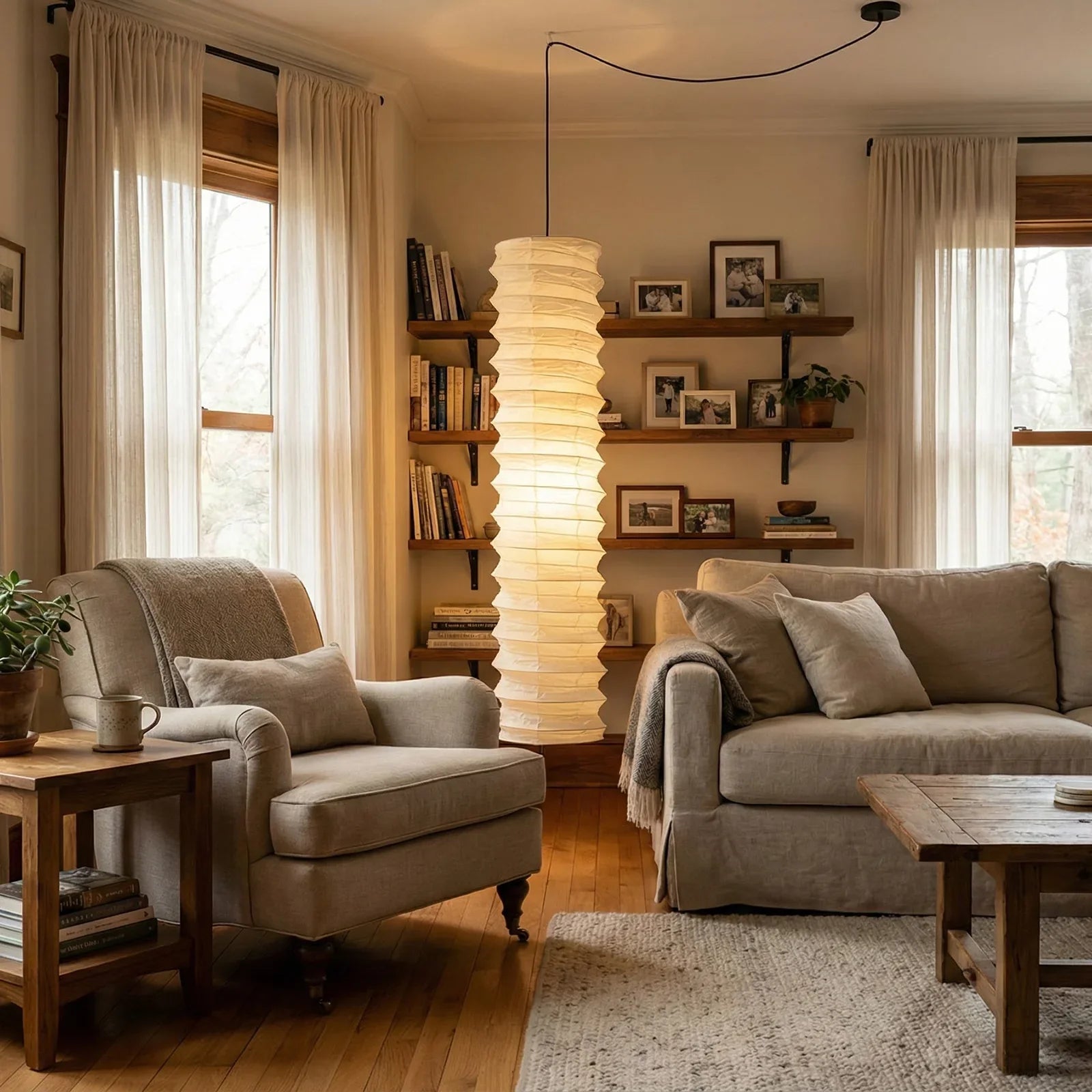 Akari Spiral 31N Pendant Light