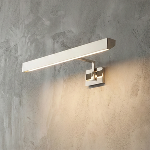 Talbot Soft-Glow Picture Light - Sleek Satin Nickel Contemporary Hardware | HoaiLamp
