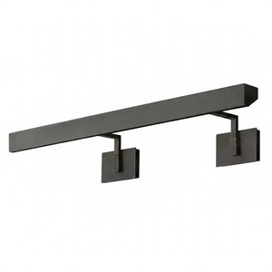 Talbot Soft-Glow Picture Light - Studio Matte Black Double Mount Extended | HoaiLamp