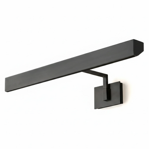 Talbot Soft-Glow Picture Light - Studio Matte Black Single Arm Fixture | HoaiLamp