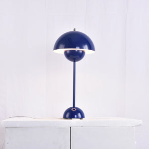 vp3 Table Lamp - Deep Cobalt Blue Vibrant Studio Product SKU | HoaiLamp