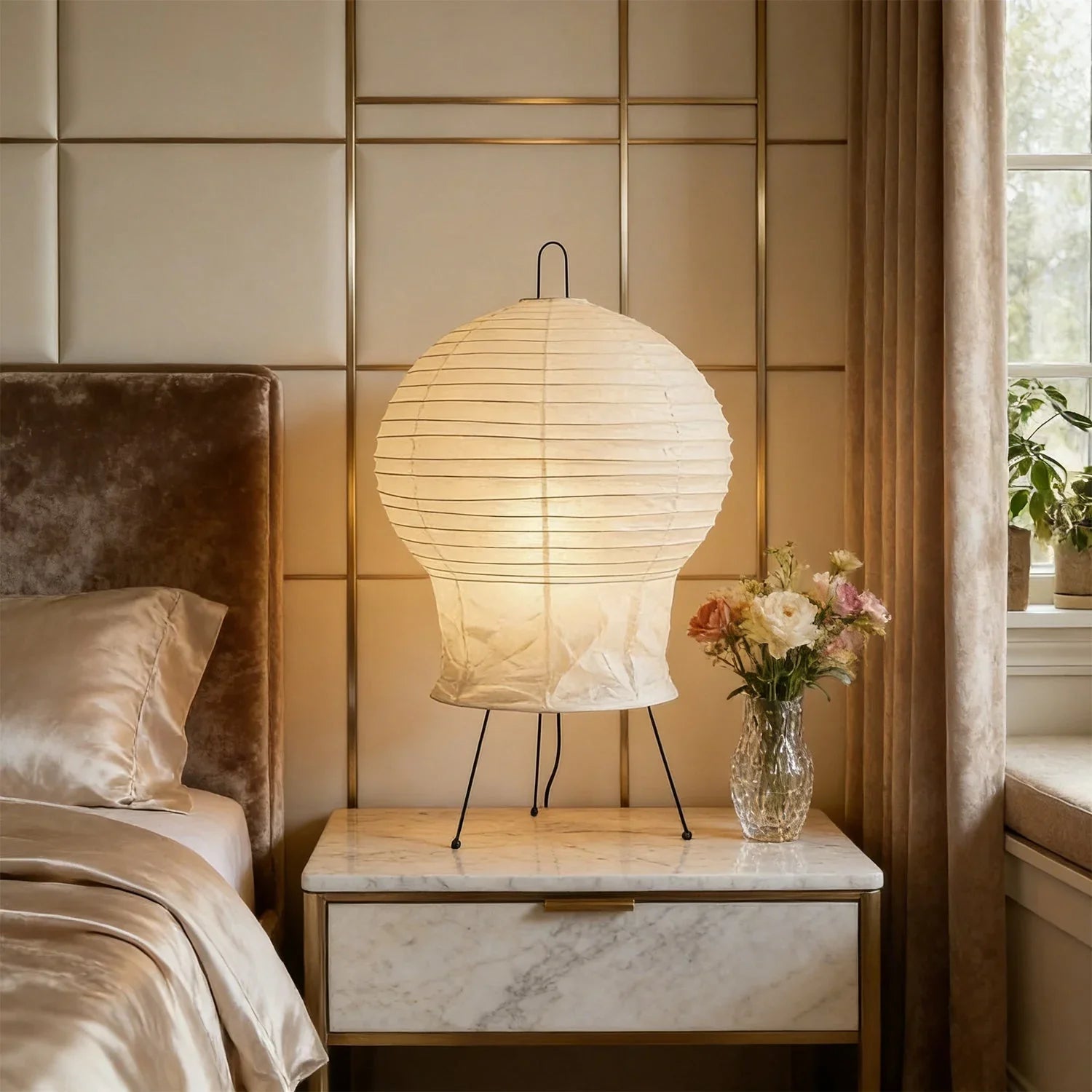 The Gourd of Light: Why the Akari 2N Table Lamp is the Soul of Modern Japandi Living