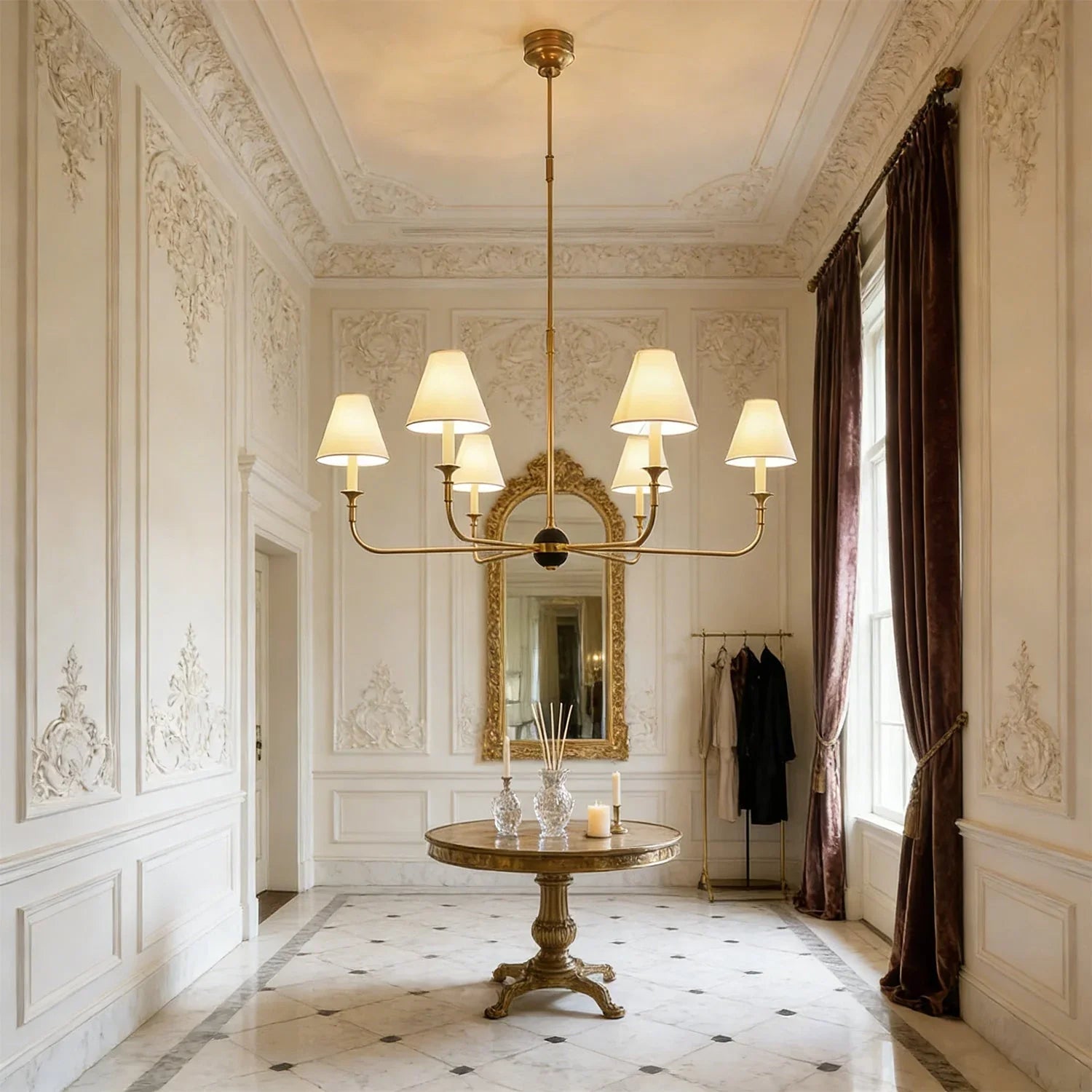 Architectural Narrative and Technical Analysis of the Grande Multi Arm Conical Chandelier in Modern Luxury Environments