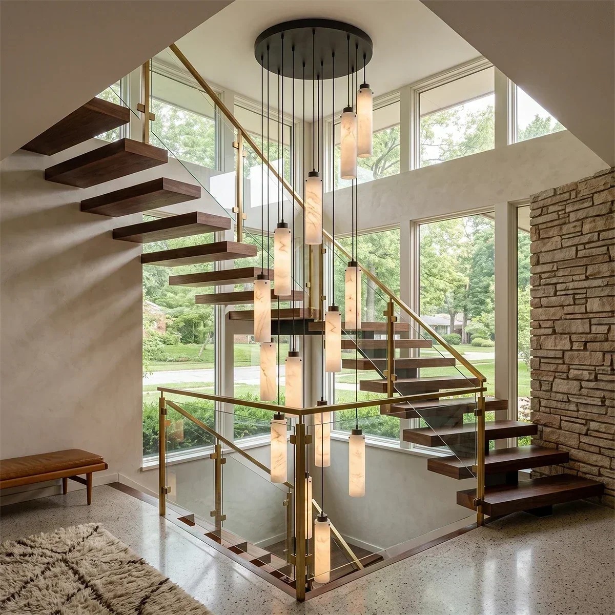 How Much Does an Alabaster Chandelier Weigh?