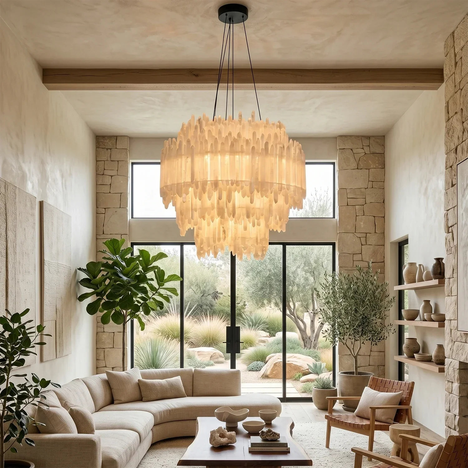 The Ultimate Guide to Selenite Pendant Lights: Bringing Natural Luxury and Healing Ambiance into Your Modern Home