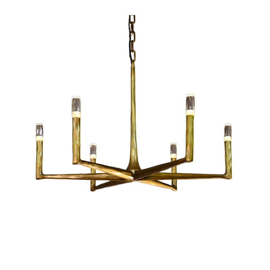 Avarit Forged Round Chandelier 36"