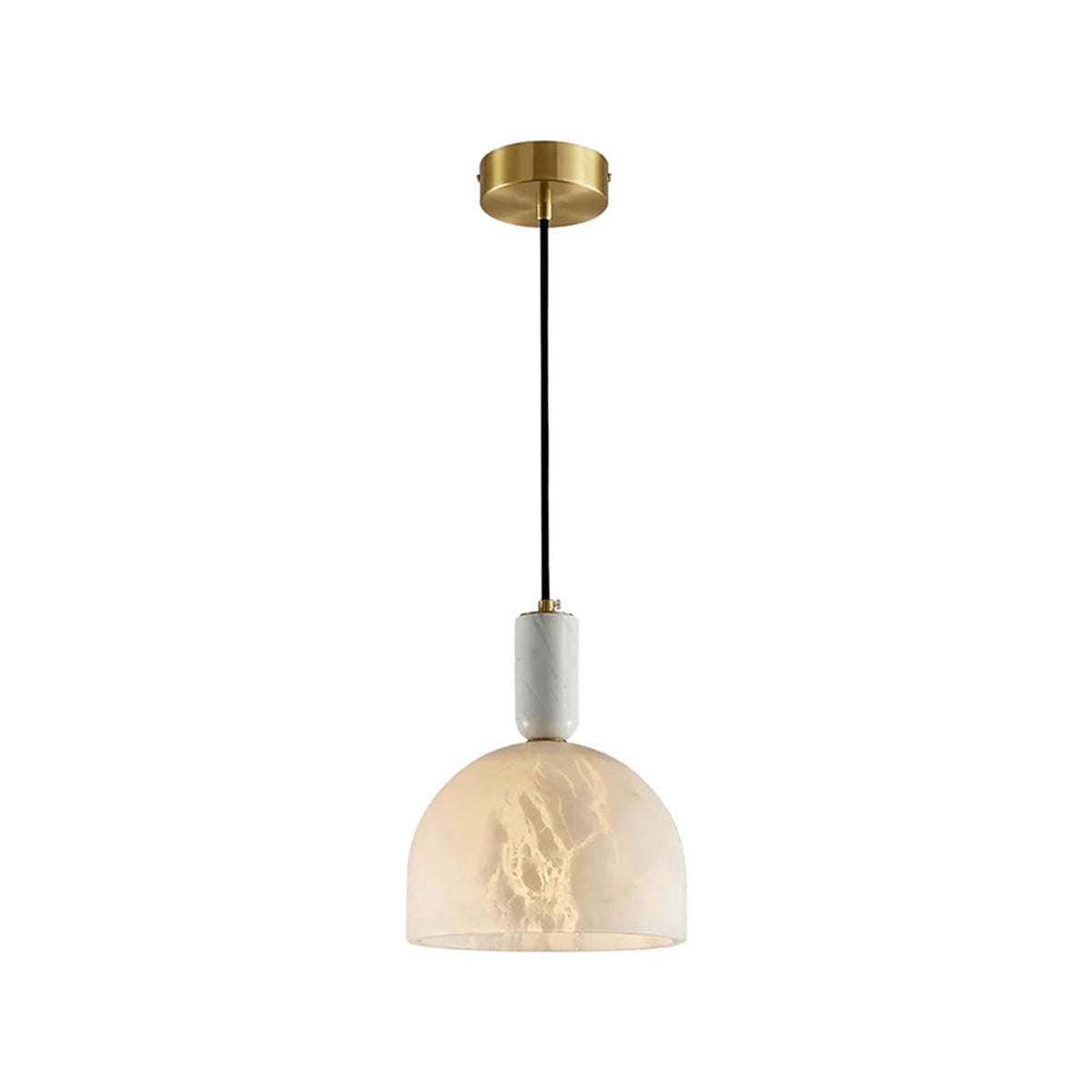 Alabaster Art Pendant Light