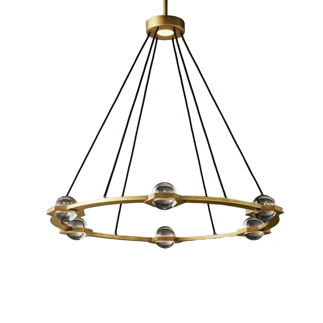 Nova Round Modern Chandelier