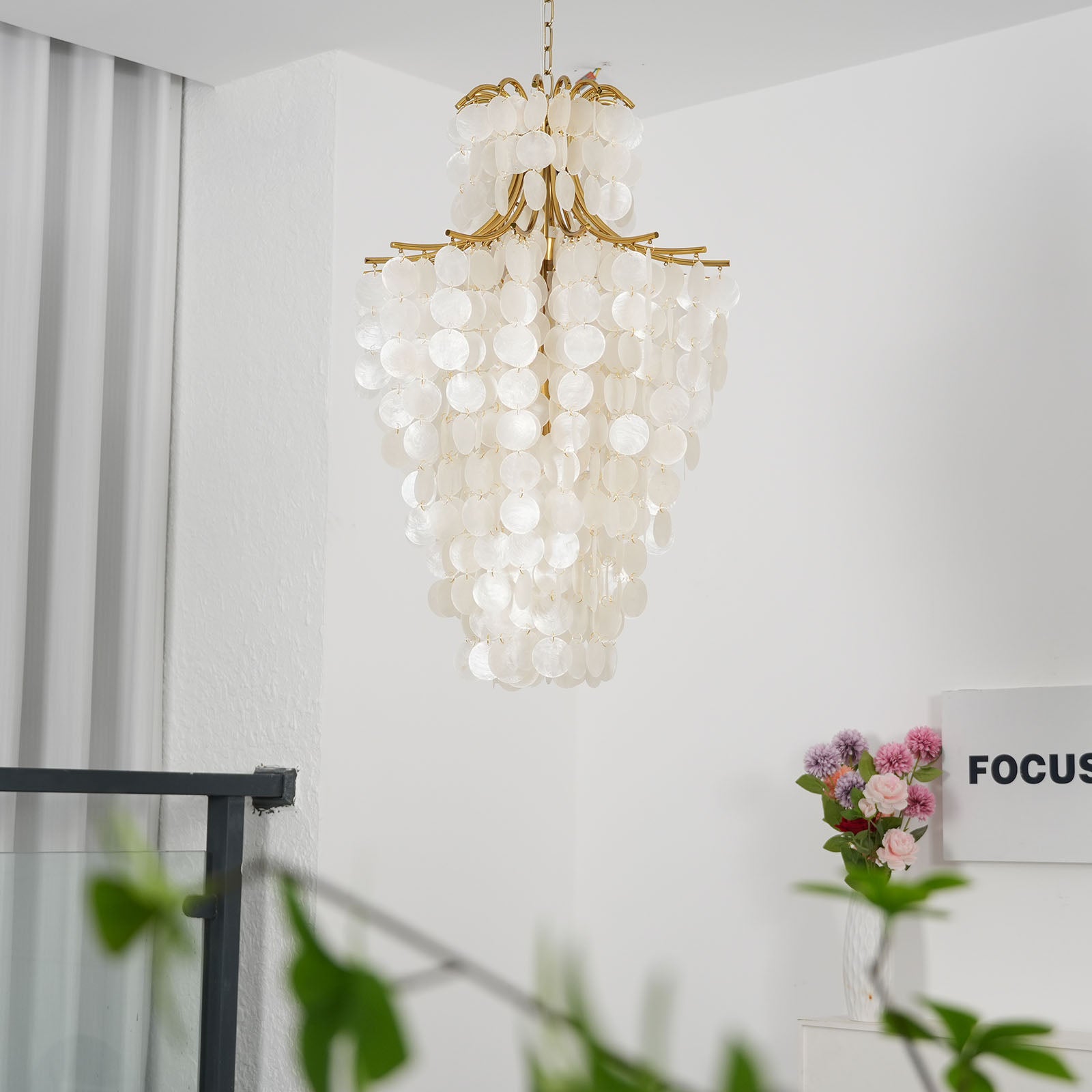 Shell Double-layer Chandelier