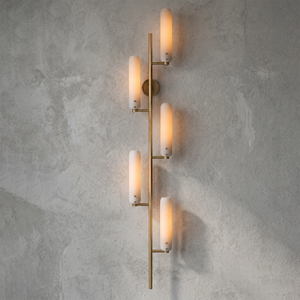 Afroalia Luxury Modern Art Deco Wall Sconce - Sleek Wall Sconce with Directional Light | HoaiLamp