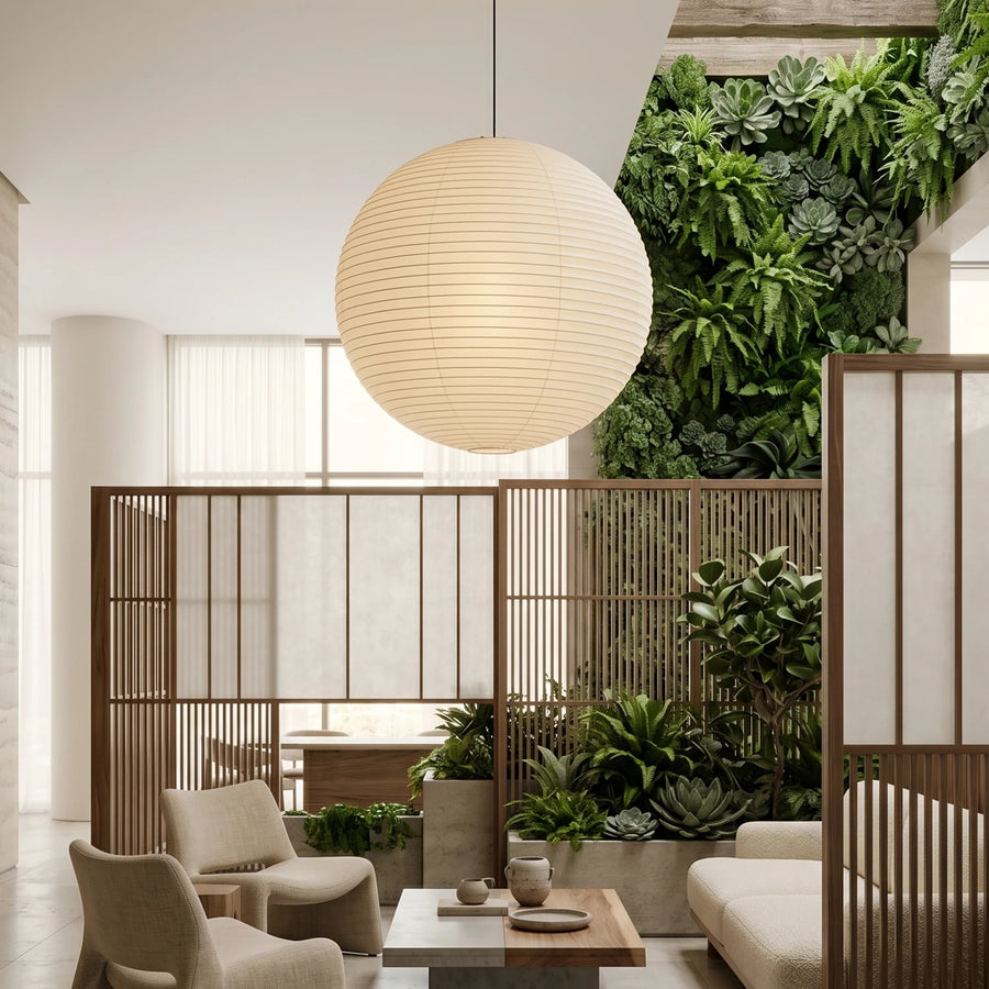 Large Spaces (Ø 47.2")Best for commercial areas; hang at least 94.5" high.