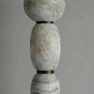 Alabaster Pendulous Pearl Pendant - Precision Brass Joinery | HoaiLamp