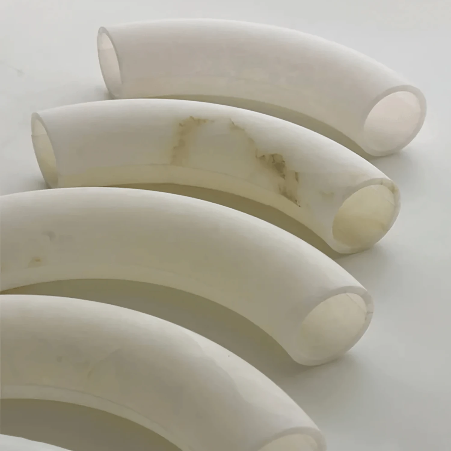 Alabaster Round Leather Chandelier - Raw Stone Texture | HoaiLamp