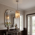 Artisanal Alabaster Large Chandelier