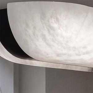 Astrelle Alabaster Linear Pendant Light - view 13 | Hoailamp