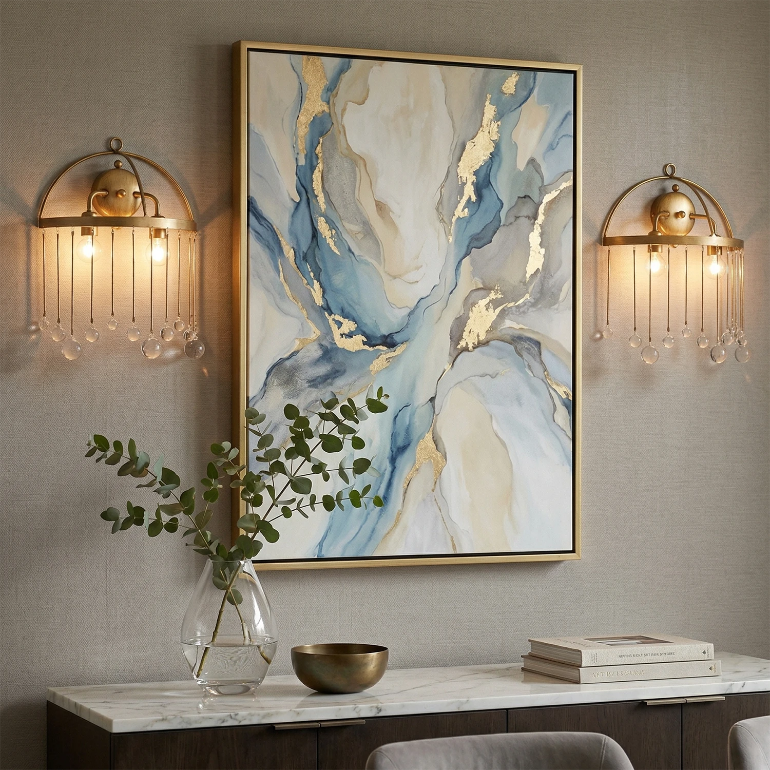 Aubreye 2-Light Sconce - Artistic Gallery Ambiance | HoaiLamp