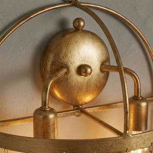 Aubreye 2-Light Sconce - Precision Hardware Joinery | HoaiLamp