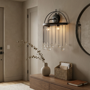 Aubreye 2-Light Sconce - Modern Foyer Welcome | HoaiLamp