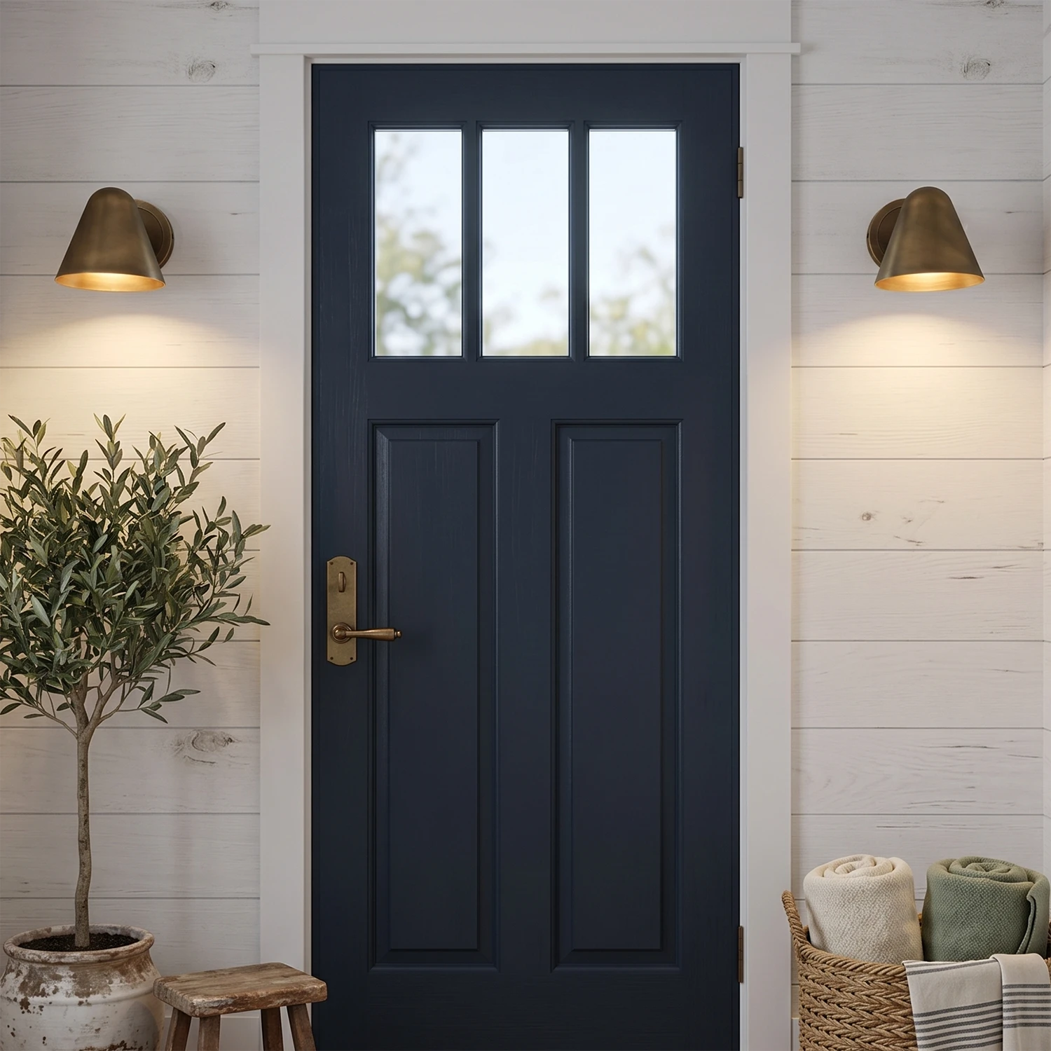 Montfaucon Wall Sconce - Double Door Entrance Accent Glow | HoaiLamp
