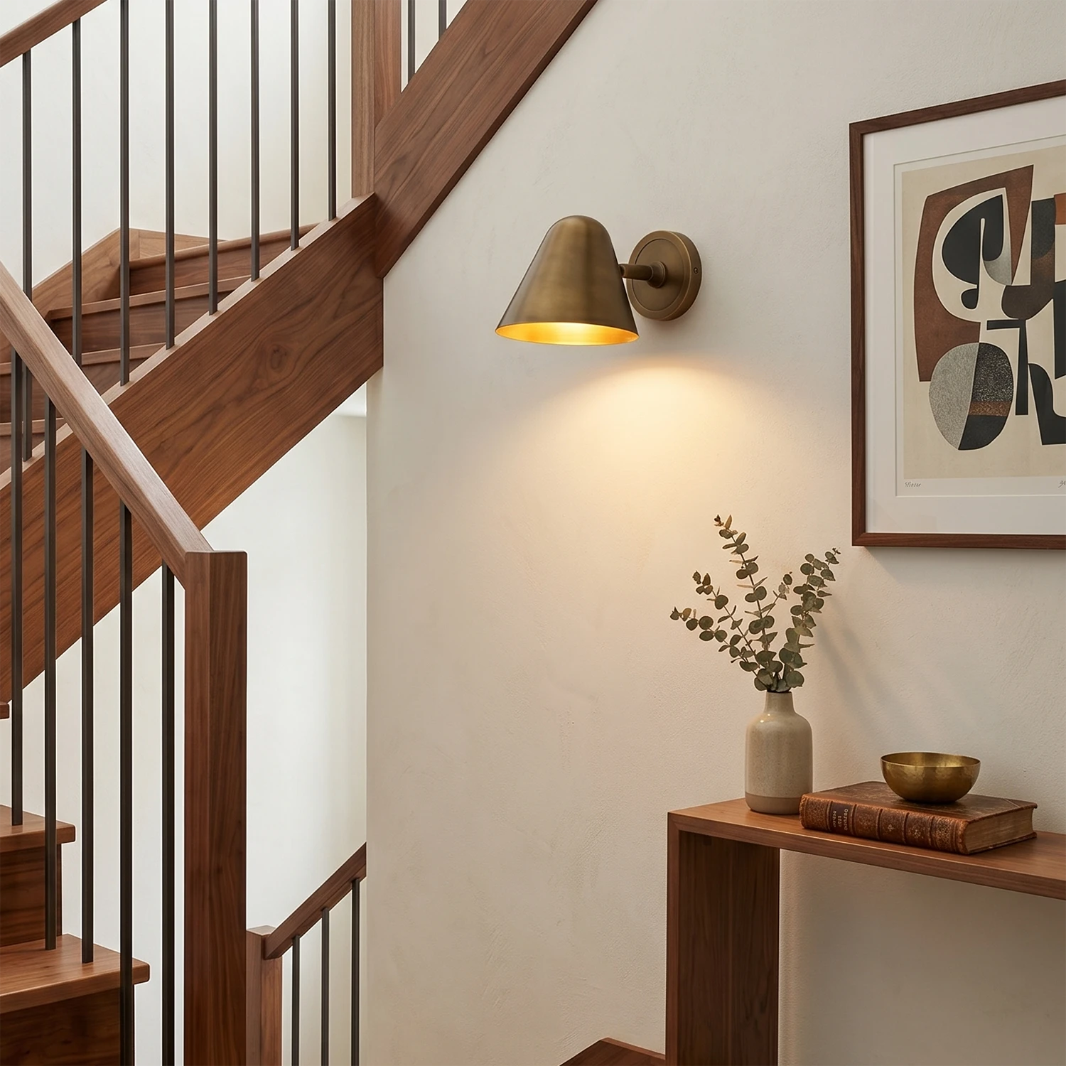 Montfaucon Wall Sconce - Stairwell Pathway Path Lighting | HoaiLamp