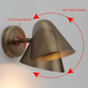 Montfaucon Wall Sconce - Directional Adjustability Feature Sconce | HoaiLamp
