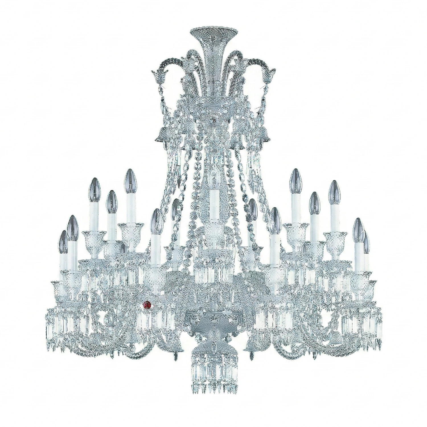 Brilliant Starry Crystal Chandelier - Imposing Wide-Span Luxury Profile | HoaiLamp