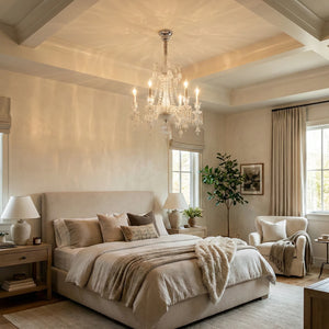 rilliant Starry Crystal Chandelier - Luxury Suite Interior Accent | HoaiLamp