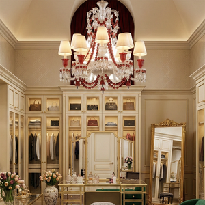 Brilliant Starry Crystal Chandelier - Luxury Walk-in Closet Centerpiece | HoaiLamp