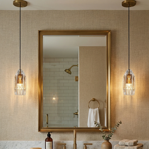 Chatelet Crystal Pendant - Luxurious Spa Vanity Duo | HoaiLamp