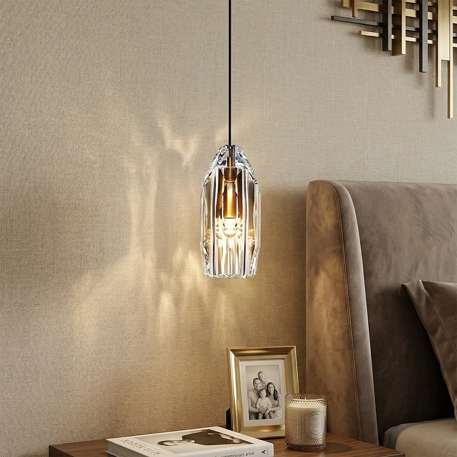 Chatelet Crystal Pendant - Bedside Sanctuary Glow | HoaiLamp