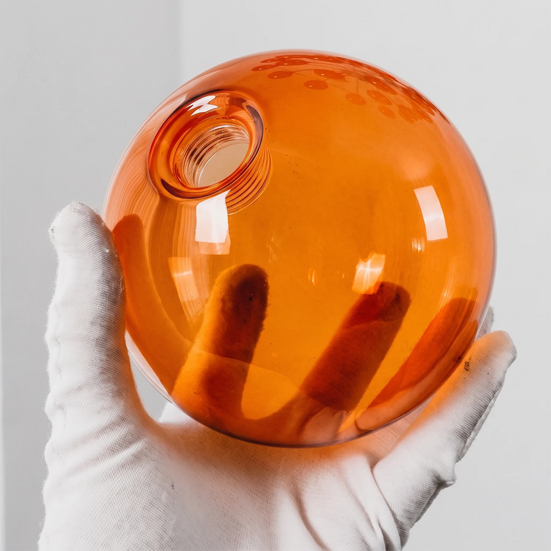 The aesthetic of masterful glass-blowing craftsmanship