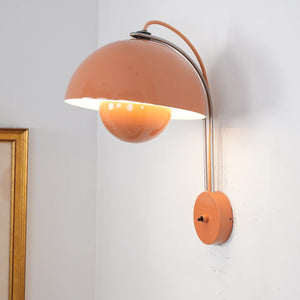 Flower Bud Wall Lamp - Peach Coral Warm Tonal Home Lighting | HoaiLamp