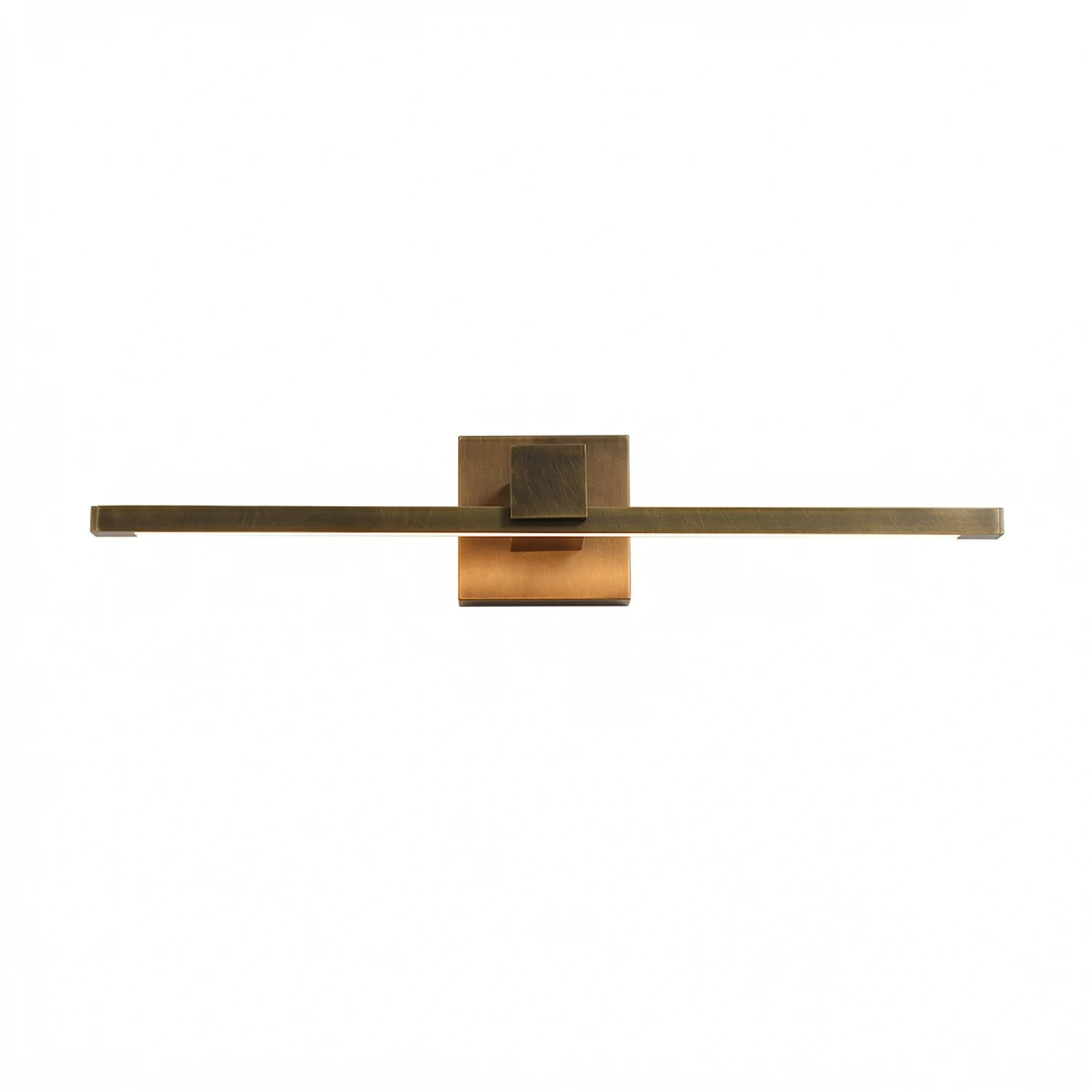 Corinth Brass Picture Light - Sleek Horizontal Silhouette | HoaiLamp