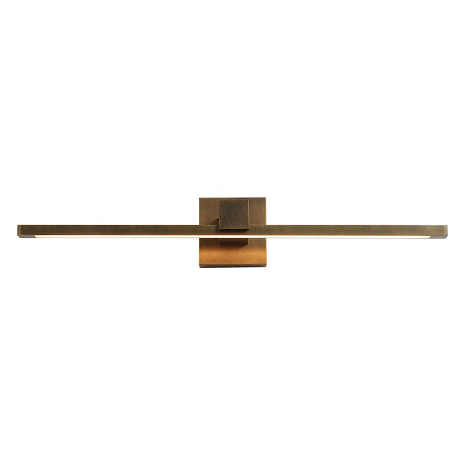 Corinth Brass Picture Light - Minimalist Wall Mount Design | HoaiLamp
