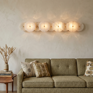 Cosmic Alabaster Sconce - Sophisticated Salon Focal | HoaiLamp