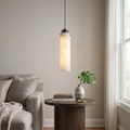 Cylinder Alabaster Pendant Light