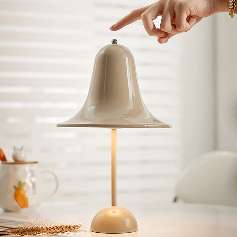 Glossy Bell Shade with Touch Crown