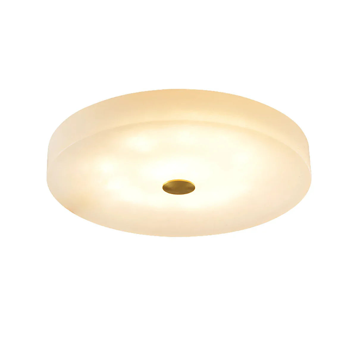 Disc Shaped Sophie Alabaster Ceiling Lamp