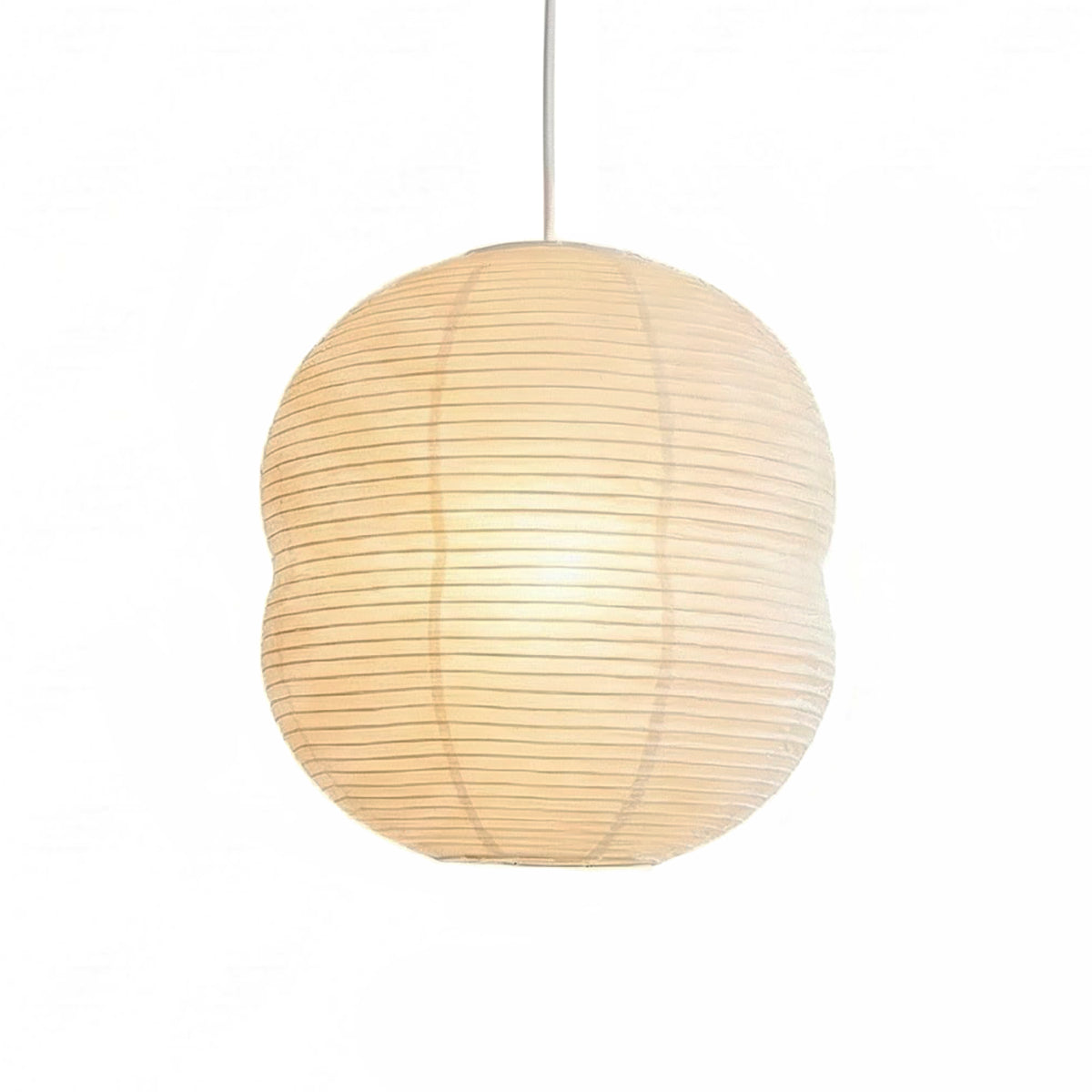 Double Hemispherical Pendant Paper Light